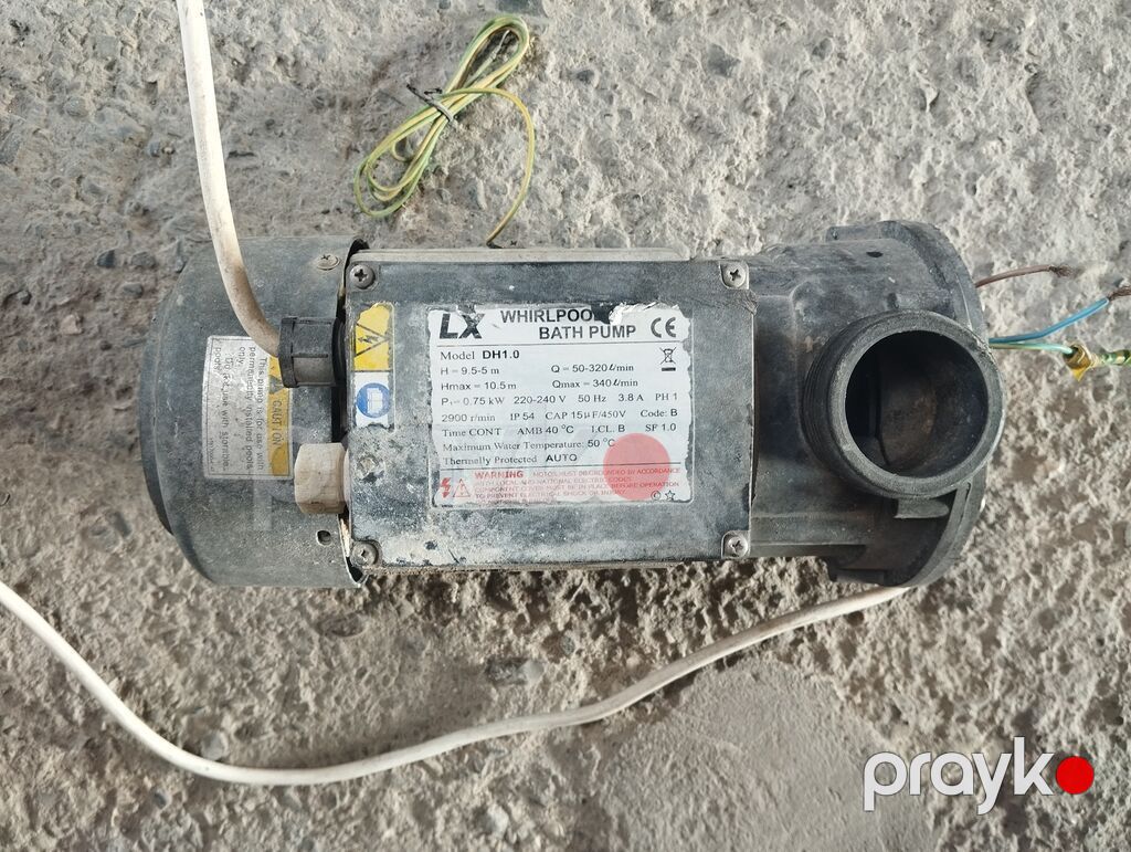 LX Whirlpool Bath Pump – Model DH1.0 - Tip: Hidromasaj/caqkuza — Su nasosu, Sumqayıt (3)