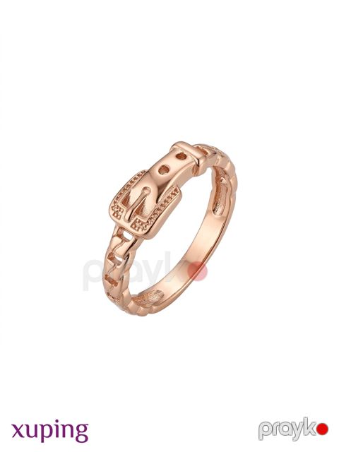 Üzük Xuping Jewellery Qızılı Paslanmayan polad 17.5 Xuping kəmər üzük — Bakı