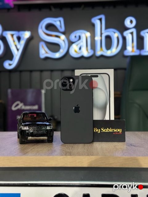 Apple iPhone 15 Plus Black 128GB/6GB — Bakı