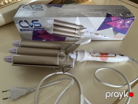 CVS saç şəkilləndirici Wav maşası (model DL 7309) Yenidir - 3 borulu — Digah