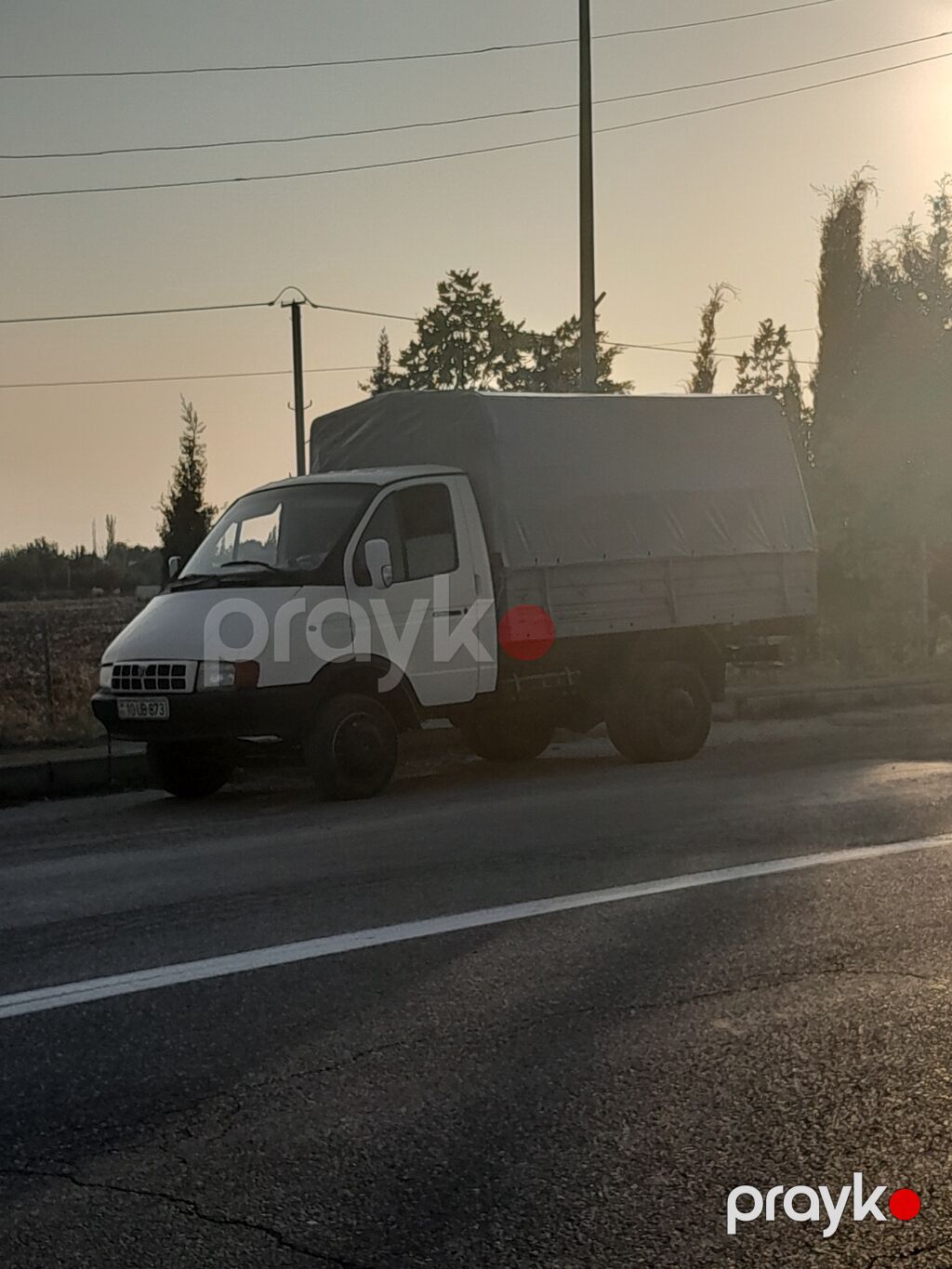 QAZ 33027, 2000 il, motor 2.3 l, Tent, İşlənmiş — Yük maşınları, Ağsu (4)