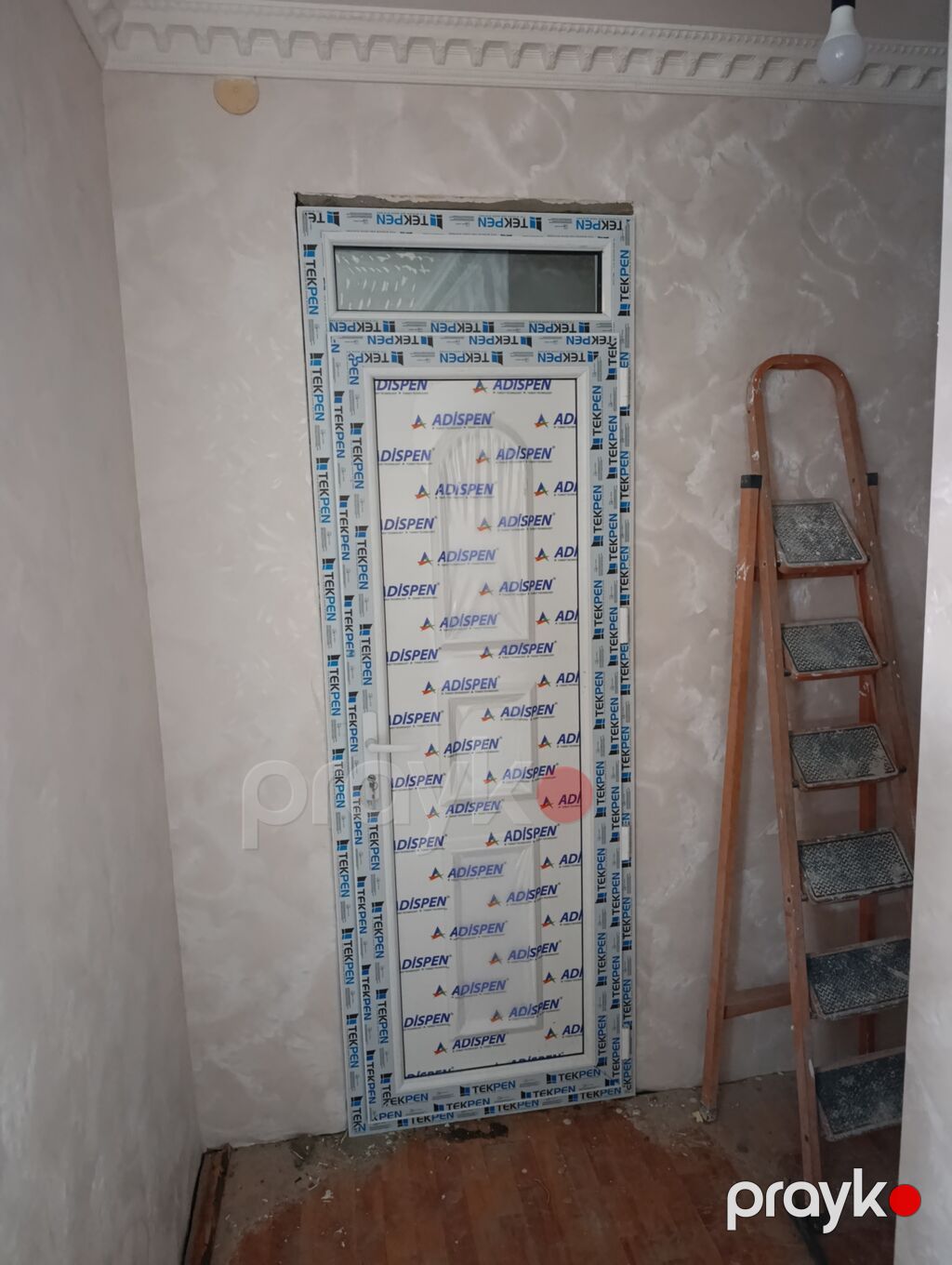 PVC qapılar – istehsal və quraşdırma - Material: PVC/profil — Pəncərələr, qapılar, balkonlar, Mehdiabad (3)