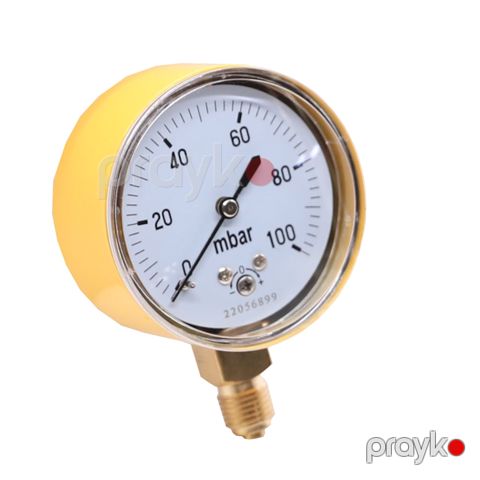 Manometr qaz üçün Vitahot TM.32239, G1/4, 100MBAR — Bakı