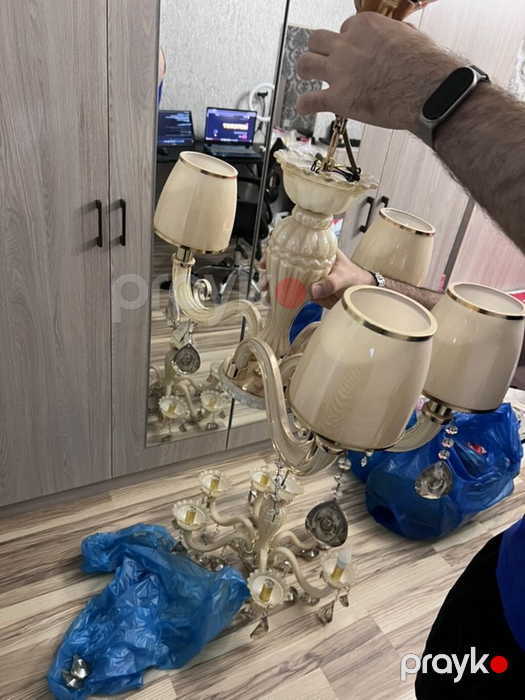 Çılçıraq, 6 lampa — Tavan is?qlar? v? cilc?raqlar, Masazır (2)