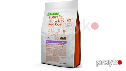 Nature's Protection Npsc Red Coat Grain Free Salmon Junior Small Breed taxılsız qızılbalıqlı, kiçik cins balalar üçün it yemi, 1kq — Bakı