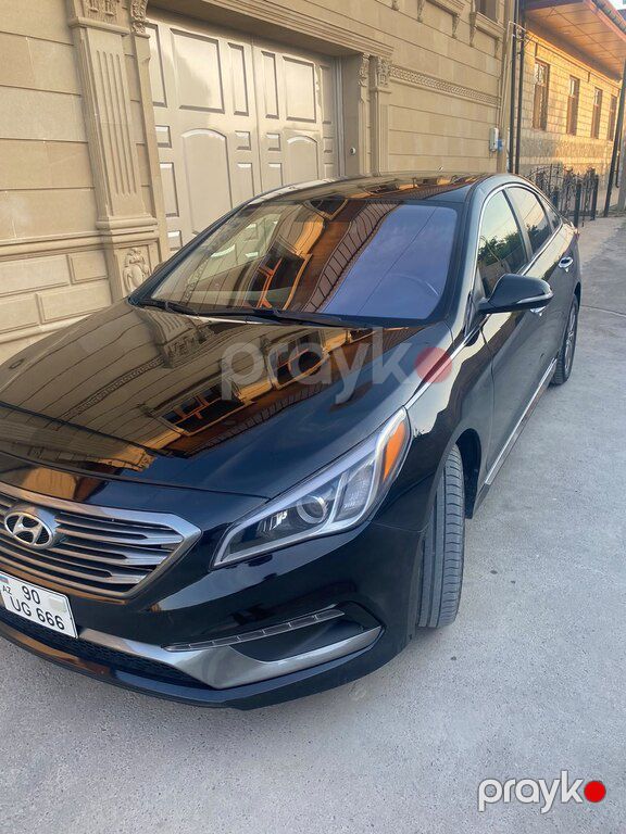 Hyundai Sonata, 2.4 L, 2016 il, 215 652 km — Avtomobillər, Bakı (2)