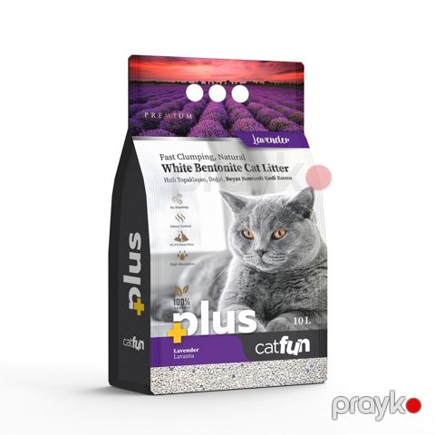 Pişik tualeti üçün doldurucu CatFun Lavender, 10 l — Bakı