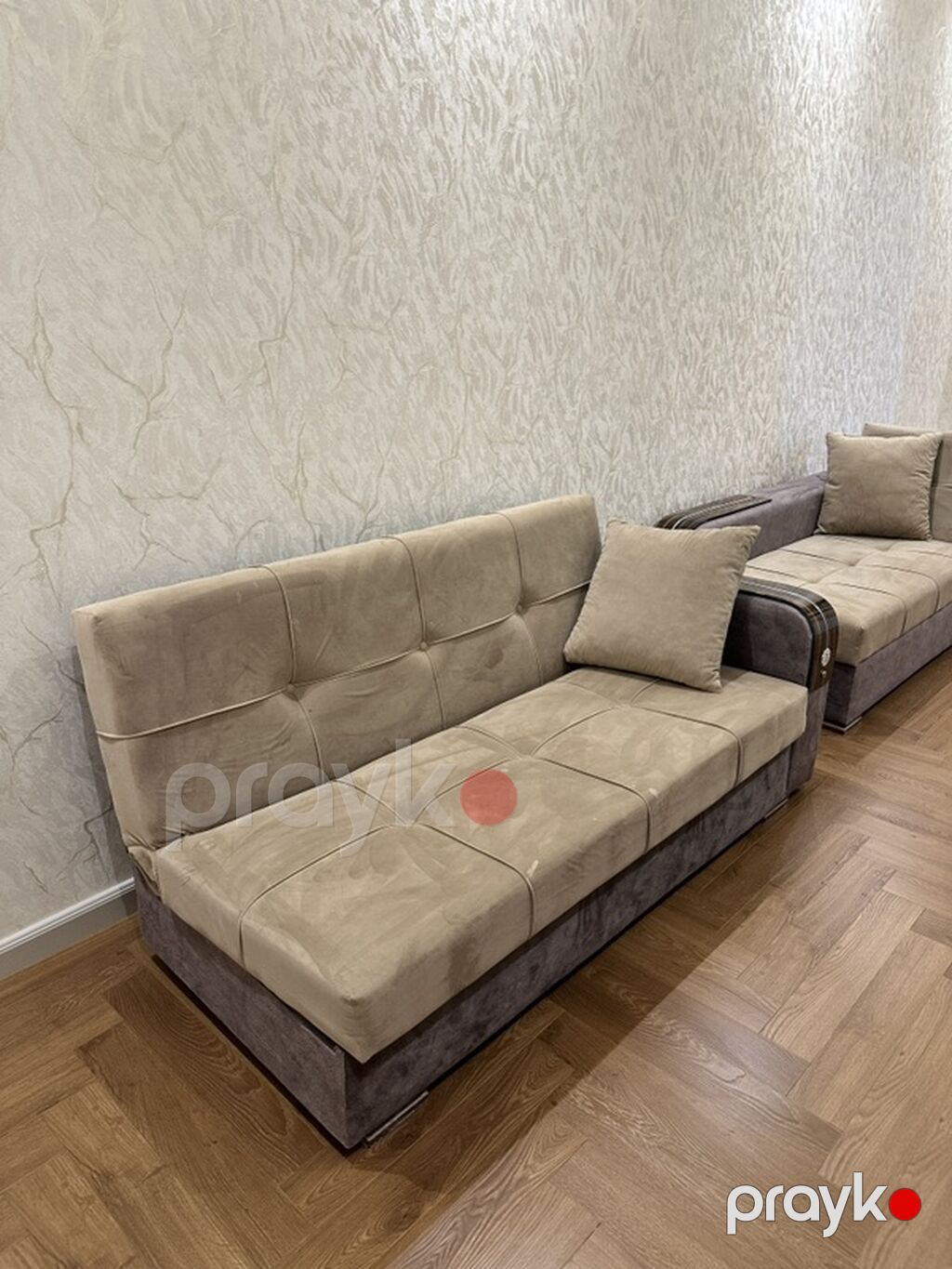 Divan-kravat, İşlənmiş, Açılan, Bazalı, Parça, Çatdırılma yoxdur — Divanlər, Bakı (5)