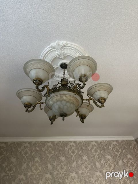 Çılçıraq, 7 lampa, Metal — Masazır