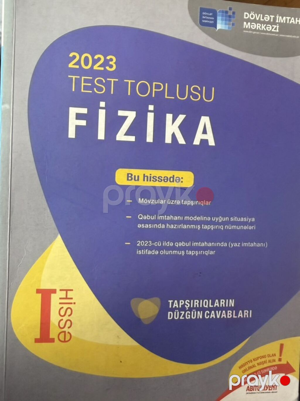 Kitablar yeni və ya çox az işlənmiş vəziyyətdədir. Test topluları 3 — Kitablar, Bakı (9)