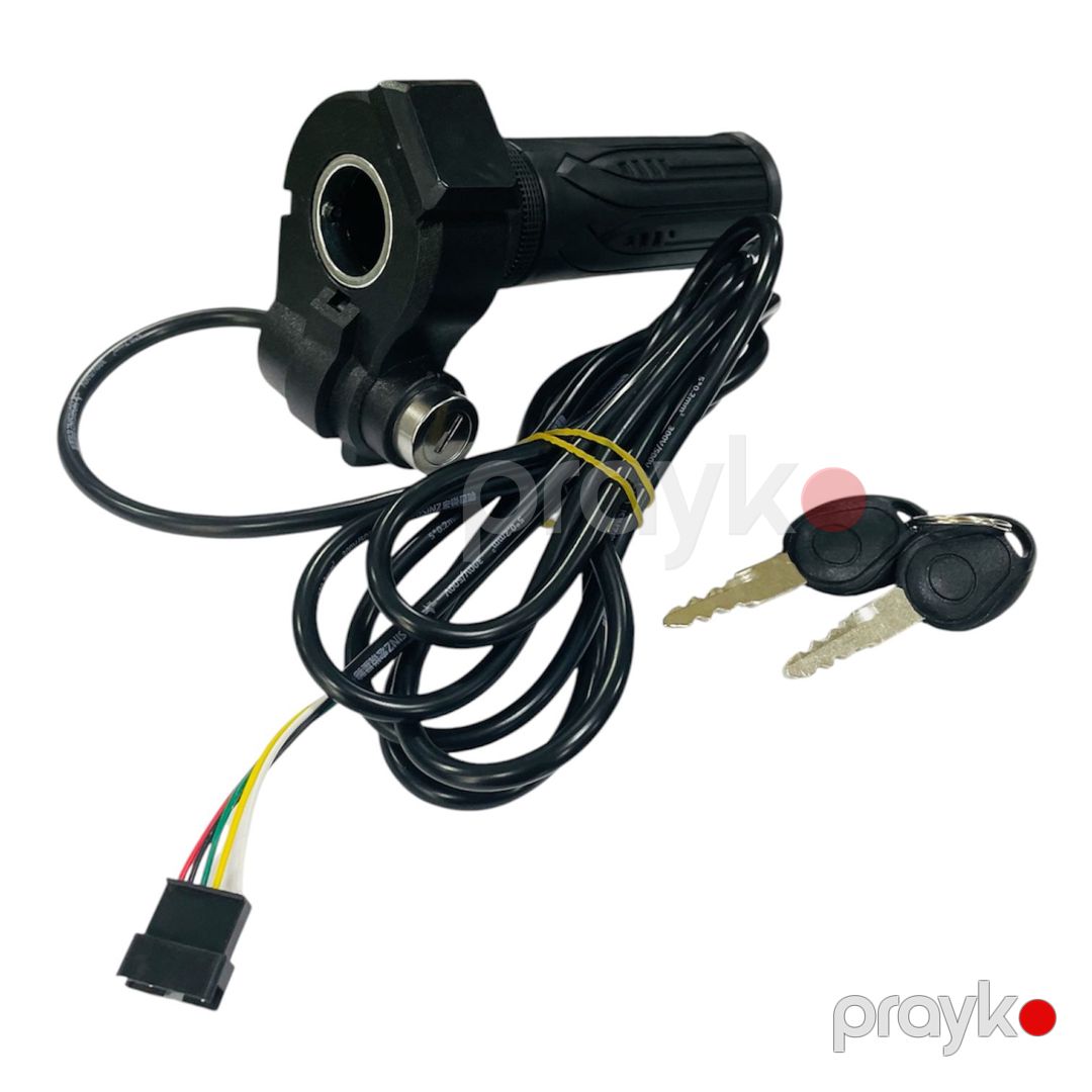Elektrikli velosiped üçün qaz qolu, plastik, qara, 60W — Mallar, Bakı (2)