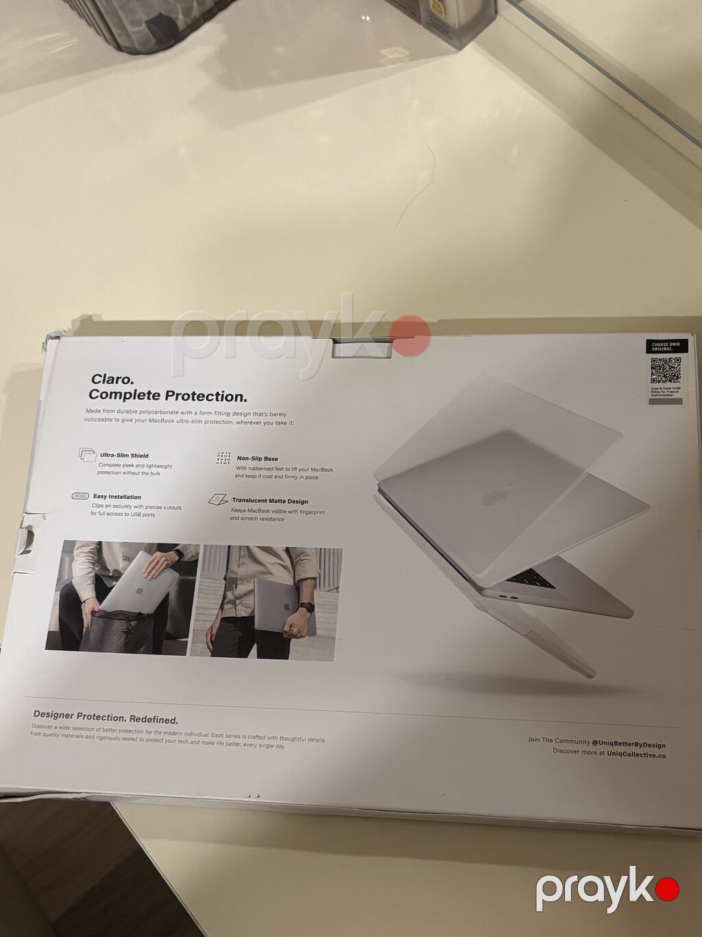 MacBook Pro 13” üçün Uniq qoruyucu keys. Şəffaf, nazik və yüngüldür — Apple Macbook, Bakı (2)