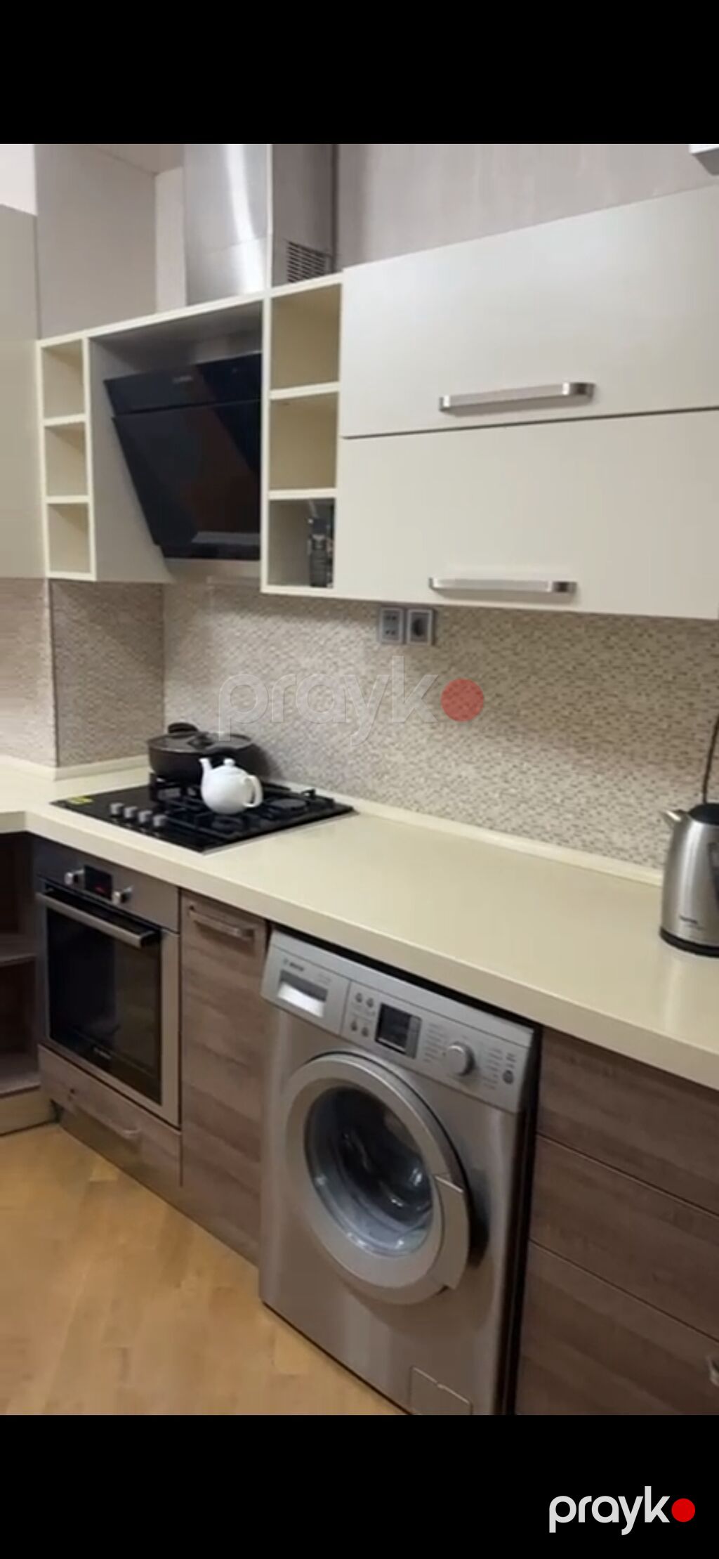 *550azn* Mətbəx mebeli satılır.Teze kimidi.Olcu 4 metr.Uzerinde heç nə — Mətbəx mobilyası, Mehdiabad (4)