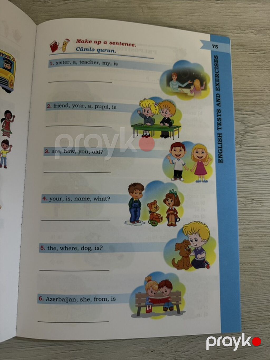 Məhsul: “English Tests and Exercises – 2” (Manafova Günel, Namazova — Kitablar, Bakı (2)