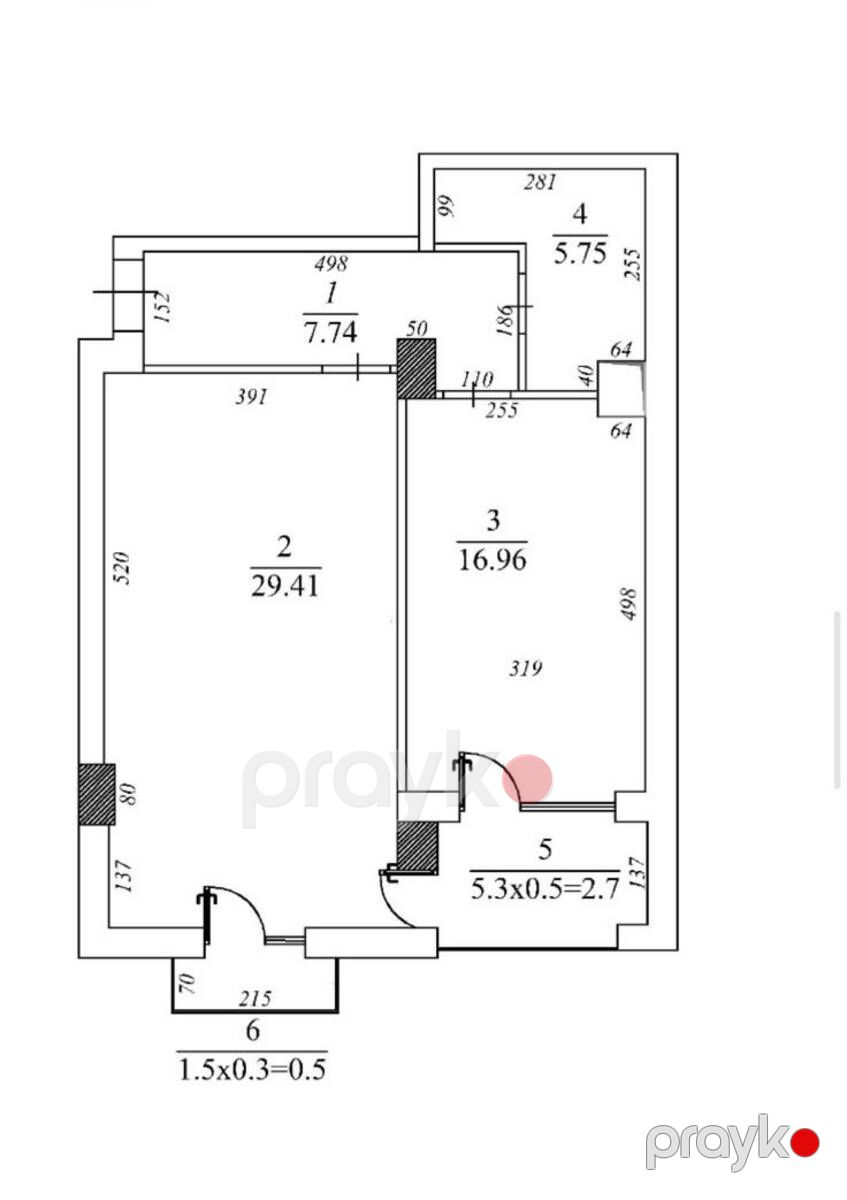 Satılır 2 otaqlı yeni tikili 74 m² — Mənzil, Bakı (9)