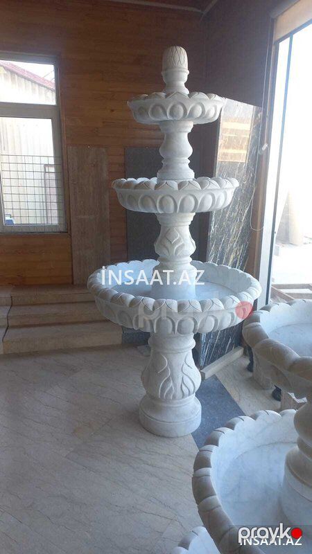 Mərmər fontanlar — Plitka və örtü materialları, Bakı (2)