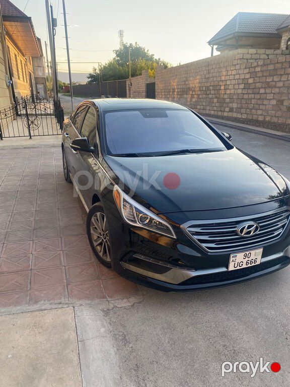 Hyundai Sonata, 2.4 L, 2016 il, 215 652 km — Avtomobillər, Bakı (3)