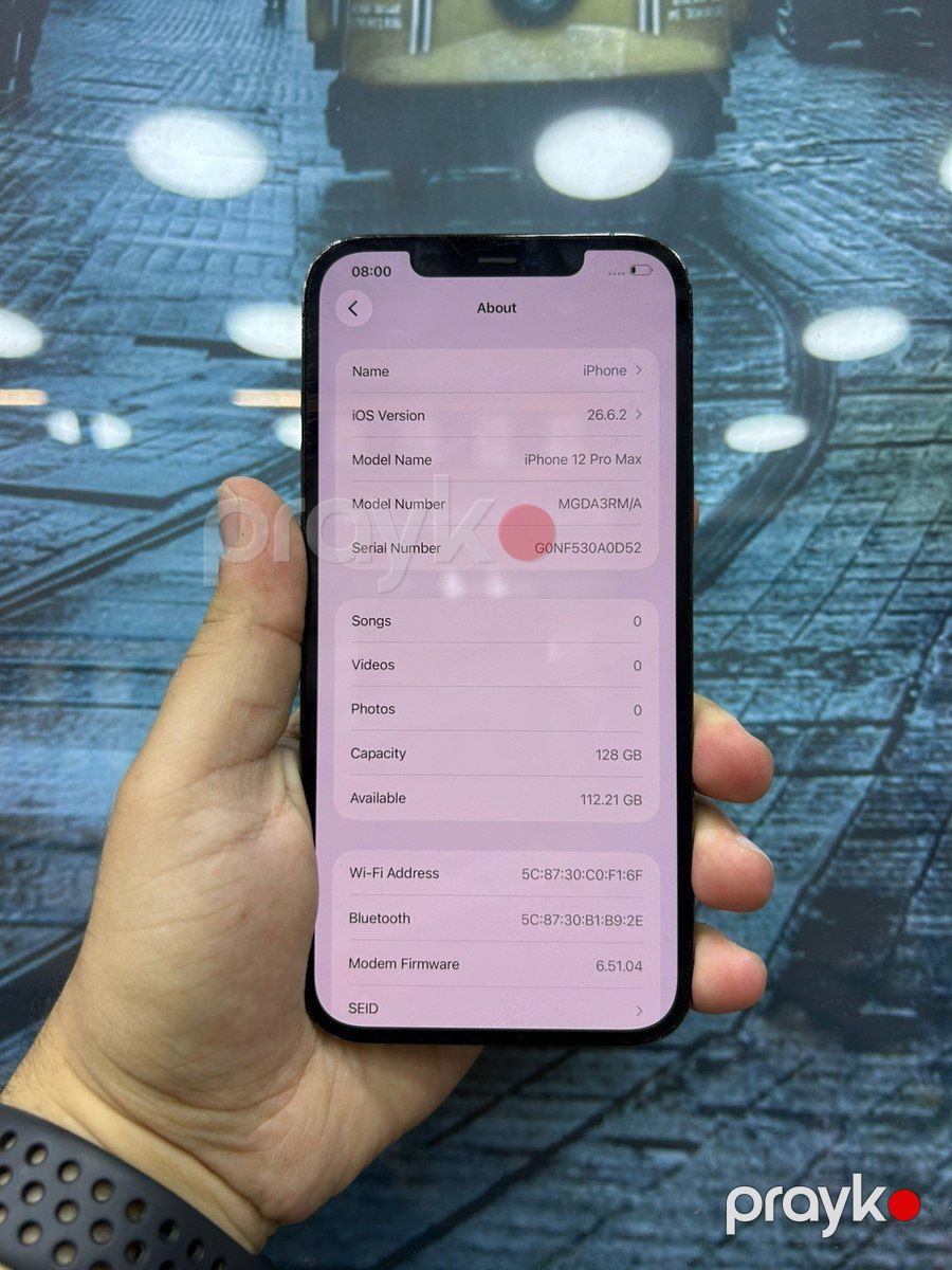 Apple iPhone 12 Pro Max Pacific Blue 128GB/6GB — Smartfonlar, Bakı (2)