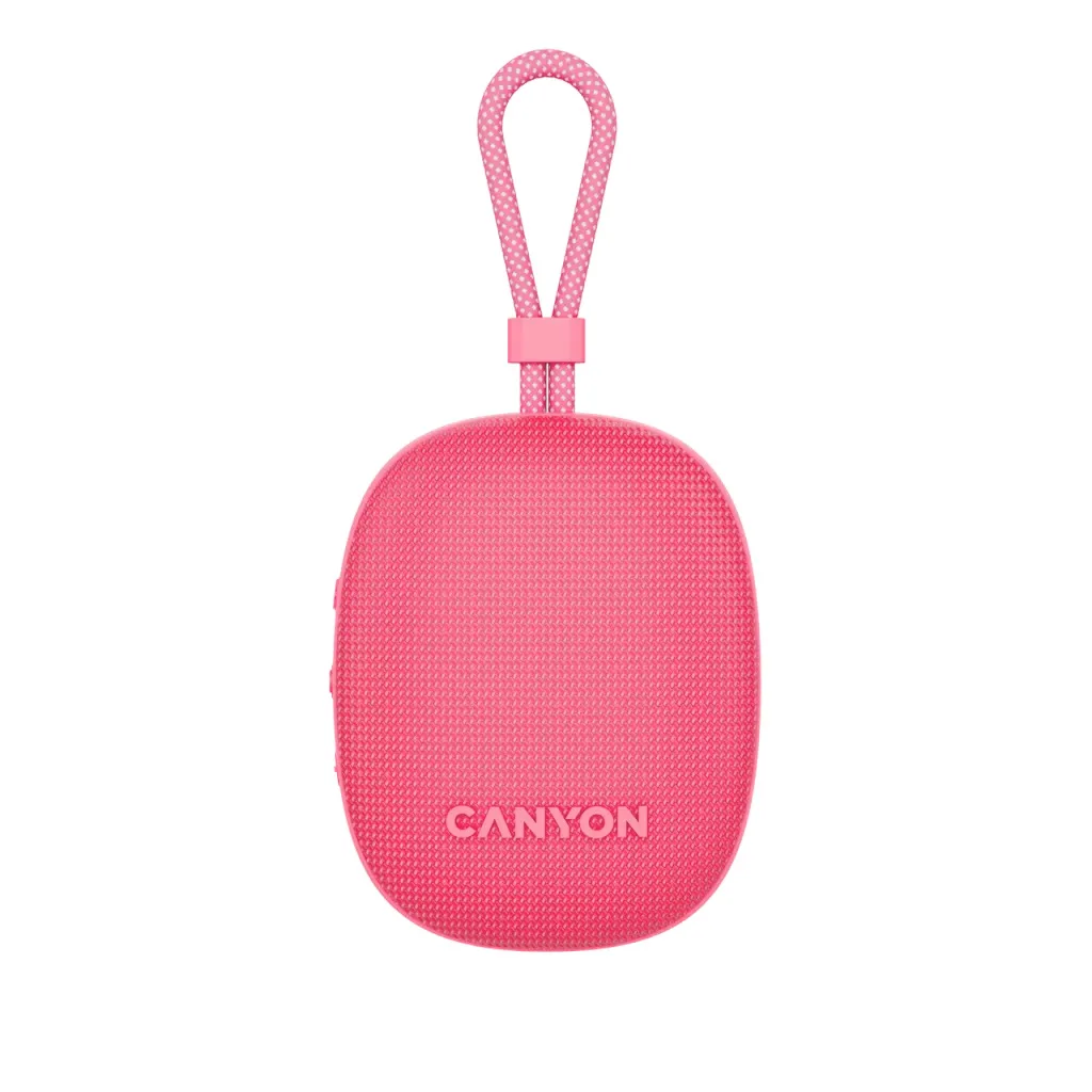 Portativ Dinamik Canyon OnMove 12 IPX7 TWS 5W Pink — Bakı