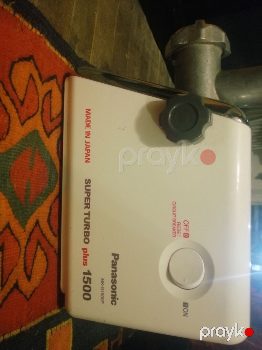Ət çəkən maşın Panasonic, 1500 Vt, İşlənmiş — Ət xırdalayıcılar və qurğular, Bakı (3)