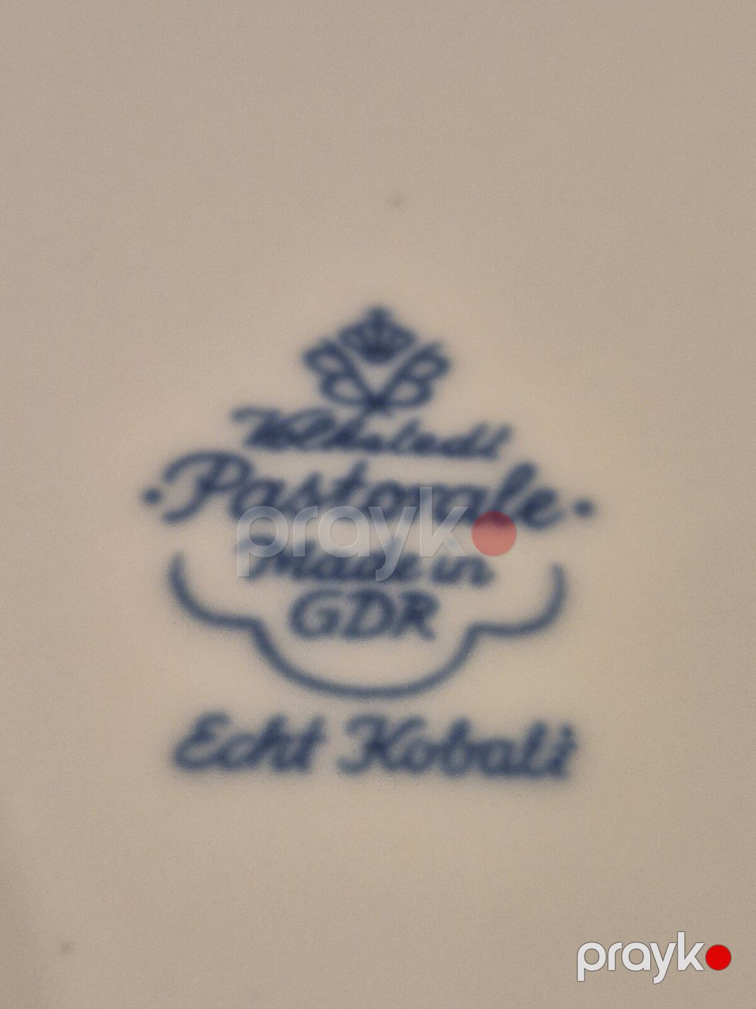 Çay-qəhvə servizi Vintage Volkstedt Pastorale Echt Kobalt — Qablar və mətbəx əşyaları, Bakı (3)