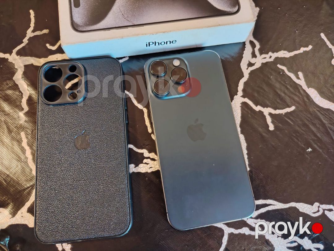 Apple iPhone 15 Pro Blue Titanium 256GB/8GB — Smartfonlar, Bakı (3)