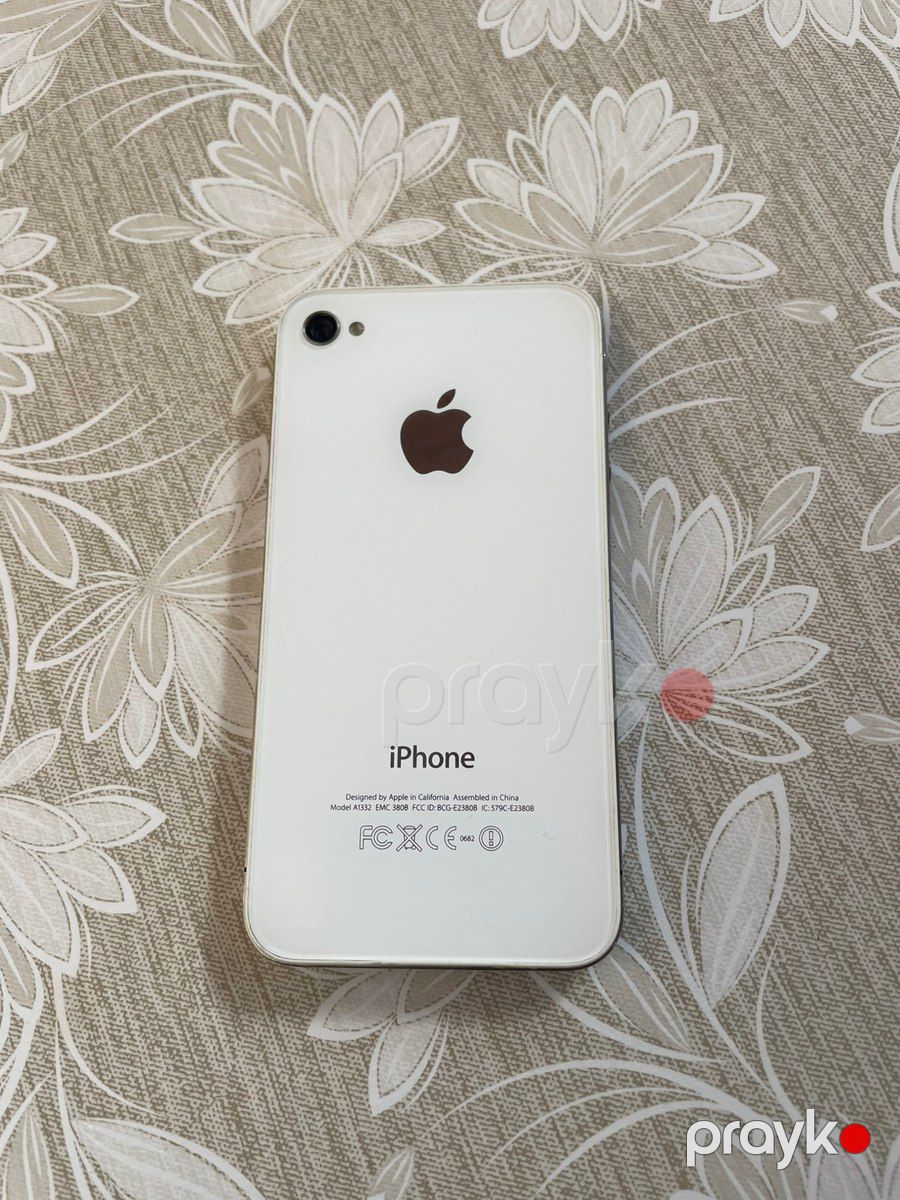 Apple iPhone 4 White 32GB — Smartfonlar, Bakı (2)