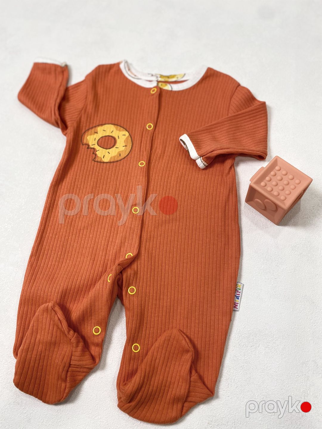 Yenidoğulan üçün paltar No brand, Kombinezon, Narıncı, Pambıq, 0-3 ay — Mallar, Bakı (2)