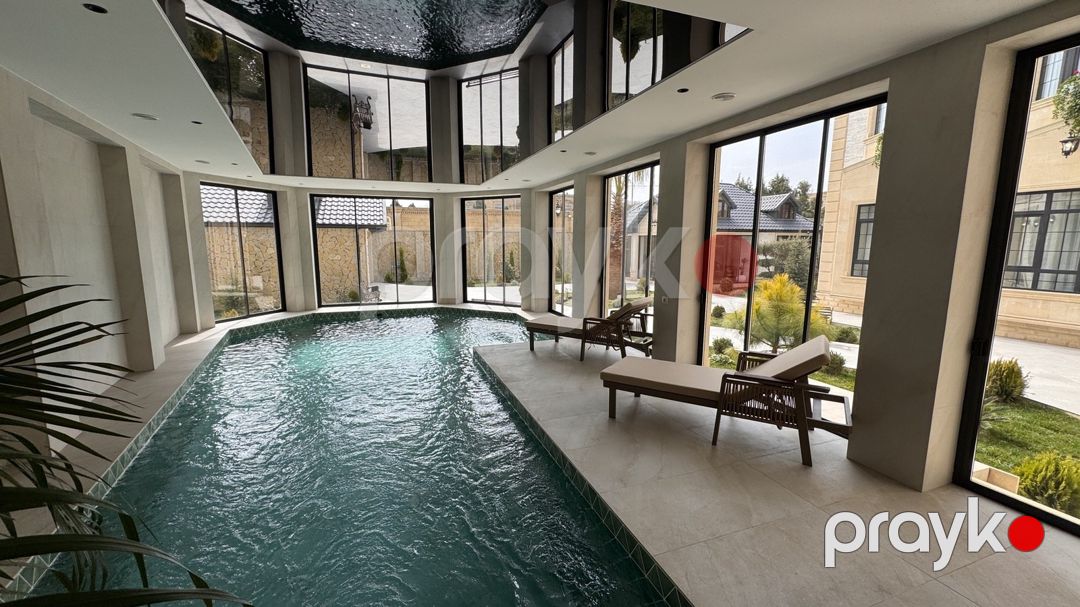 Satılır 6 otaqlı həyət evi/bağ evi 600 m² — Ev, villa, Bakı (10)