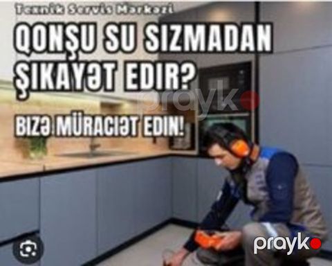 Su sızma təyini və təmiri — Bakı