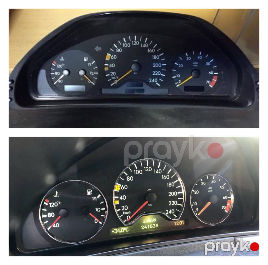 "Mercedes Benz W202\W208\W210" cihazlar panelinin halqaları — Ehtiyat hissələri və aksesuarlar, Bakı (6)