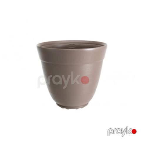 Dibçək Di Martino Ticino VTL40G boz, plastik, 36x32.5x18 sm — Bakı
