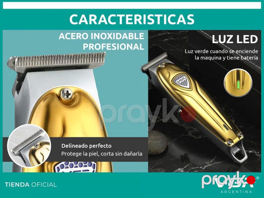 Profissional Trimmer VGR 188 - 6000RPM /1400mAh / 240 Dəqiqə — Saç kəsmə maşınları, Bakı (5)