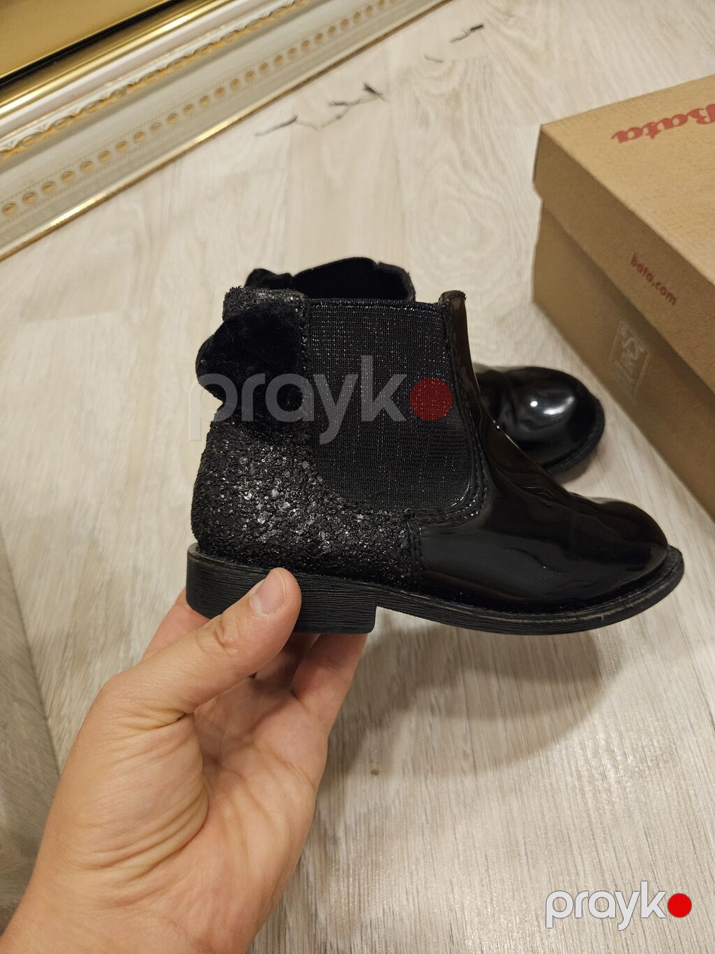 Rəng - Qara Botinkalar, Next, Ölçü: 25, Qız üçün — Uşaq ayakkabısı, Xırdalan (4)