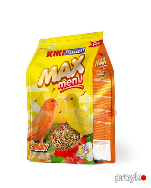 Tam rasionlu yem Kiki Max Menu sarıbülbüllər üçün, 500 q — Bakı