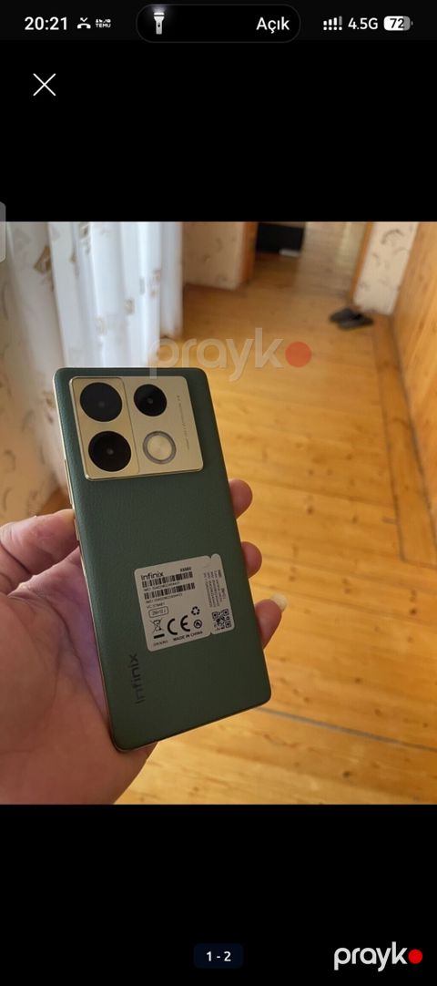 Infinix Note 40 Pro, 256 GB, rəng - Qızılı, Simsiz şarj — Bakı