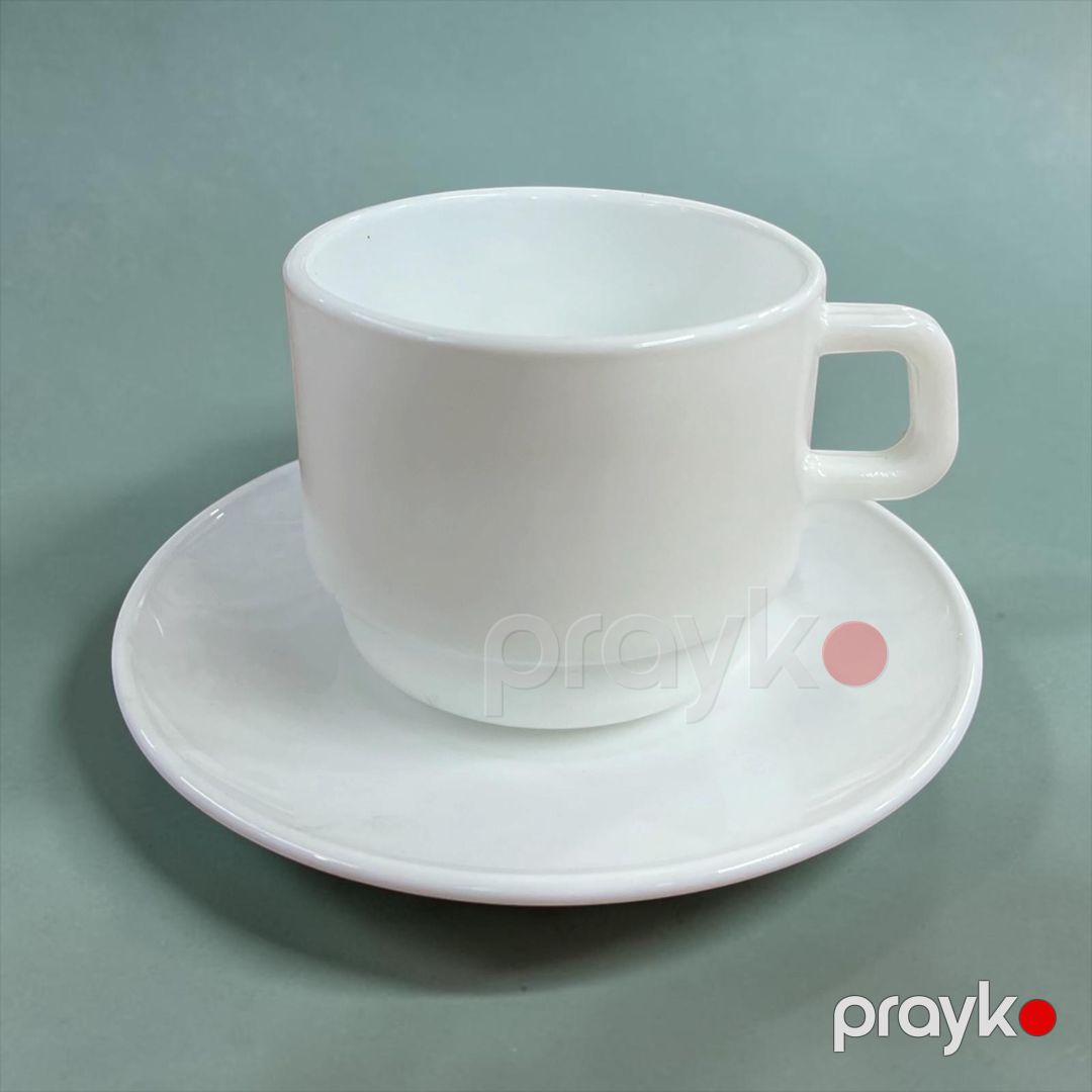 Çay dəsti Danny Home 2395, keramika, ağ, 250 ml, 12 əd — Mallar, Bakı (2)