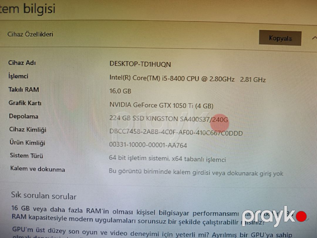 Masaüstü kompüter — Masaüstü kompüterlər, Gəncə (3)
