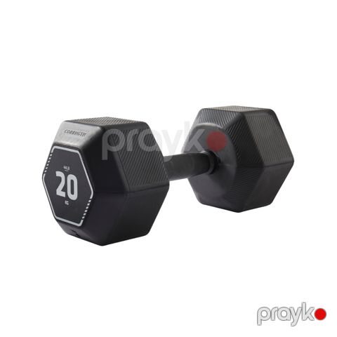 Kross-treyninq və güc məşqləri üçün qantel Decathlon Hex Dumbell 20 kq — Bakı