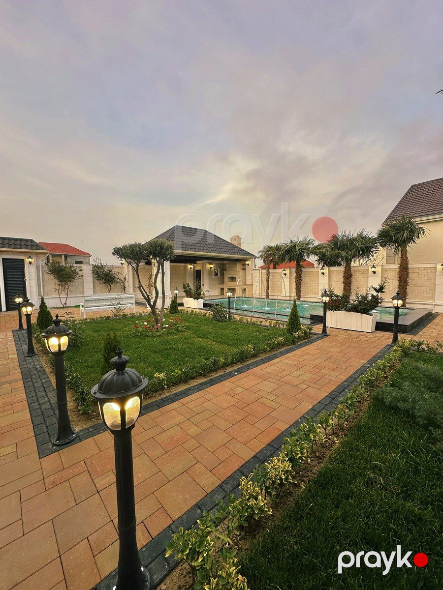 Satılır 5 otaqlı həyət evi/bağ evi 240 m² — Ev, villa, Bakı (4)