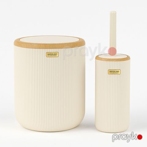 Hamam dəsti 290825594, plastik, bej, 7 l, 27 sm — Bakı