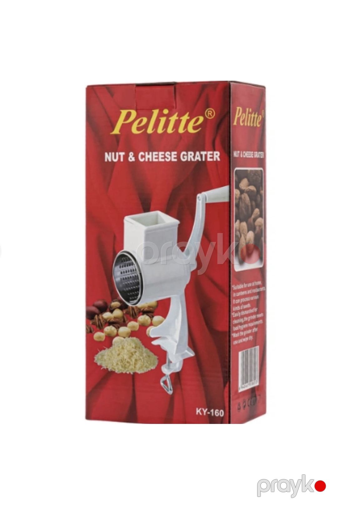Qoz üçün doğrayıcı-sürtgəc Pelitte KY-160, plastik, ağ — Mallar, Bakı (2)