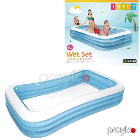 Uşaqlar üçün şişmə hovuz Intex 58484NP Vanna 305 x 183 x 56 sm, 1020 l, 6 yaşdan — Bakı