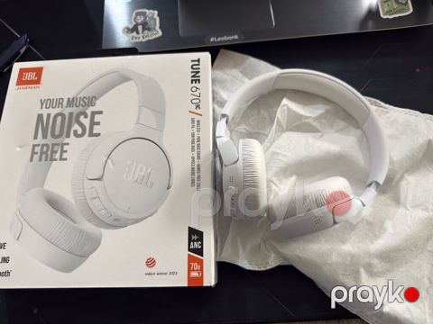 JBL Tune 670NC simsiz qulaqlıqlar – ağ rəng - Aktiv səs-küyün — Digah