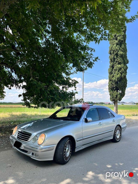 Mercedes E 270, 2.7 L, 2001 il, 360 000 km — Avtomobillər, Şəmkir (5)