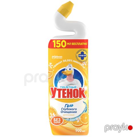 Tualet üçün təmizləyici gel Туалетный Утёнок Цитрусовый 900 ml — Bakı
