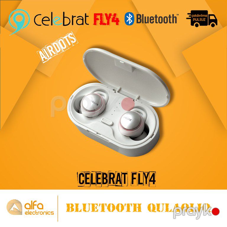 "Celebrat fly4" işıqlı LED AirPods — Səs texnikası, Bakı (4)