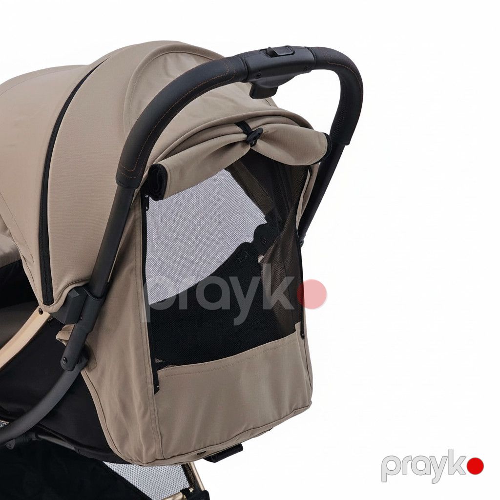 Uşaq arabası Burbay AG-554, krem — Mallar, Bakı (3)