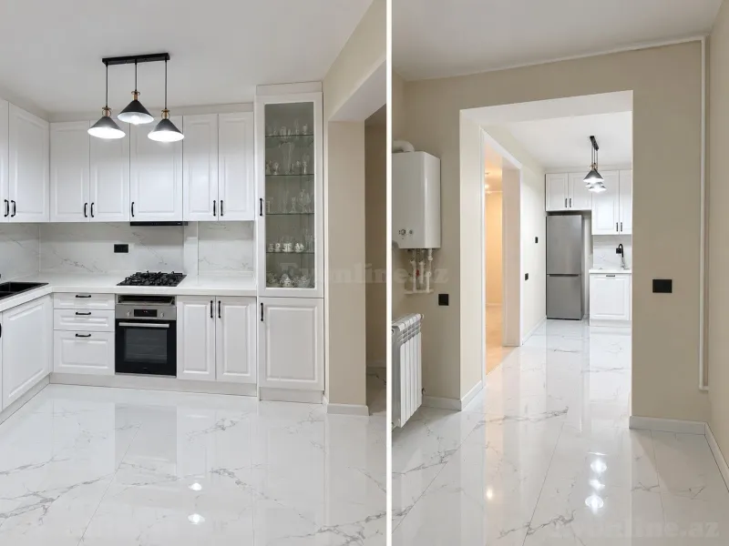 Satılır 4 otaqlı Mənzil Yeni tikili 90 m² Bakı, Nəsimi r., 20 Yanvar m., 1-ci mikrorayon — Mənzil, Bakı (7)