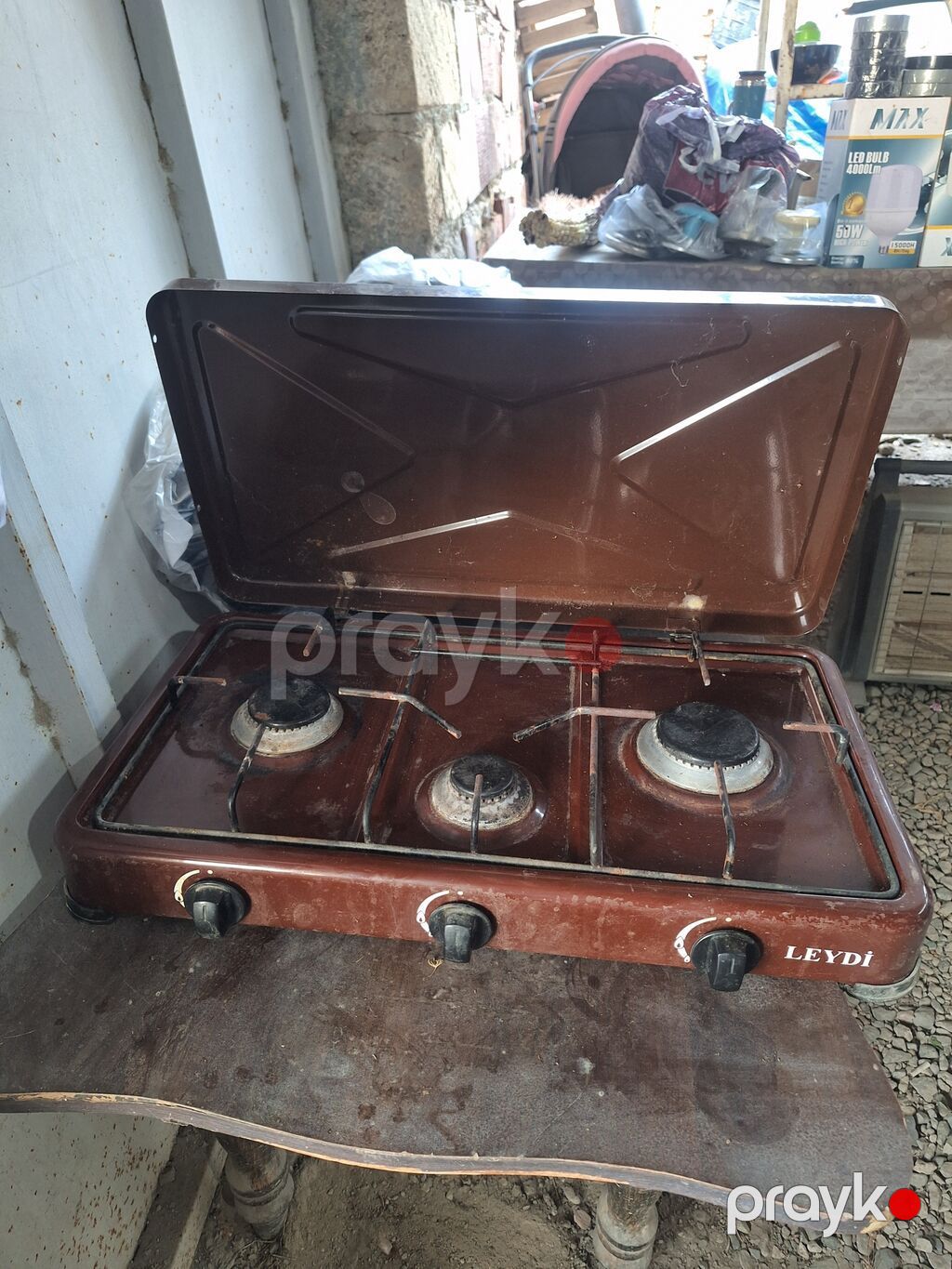 Qaz plitəsi Stolüstü, 3 gözlü, İşlənmiş — Plitələr, Gəncə (2)
